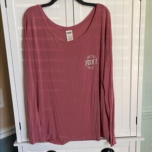 PINK Victoria's Secret Dusty Rose Top